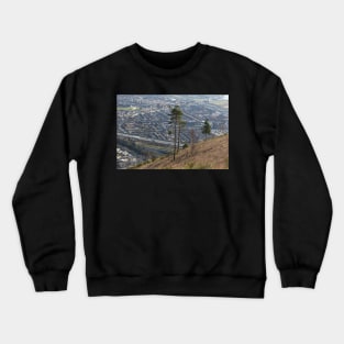 Port Talbot from the hillside - 2013 Crewneck Sweatshirt